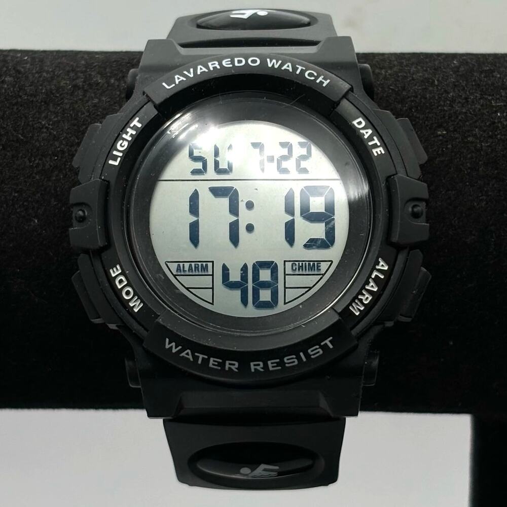 Black Lavaredo Digital Men's Watch